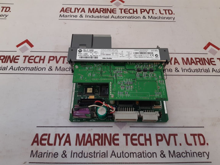Allen-bradley Slc500 1747-l542 Processor Unit