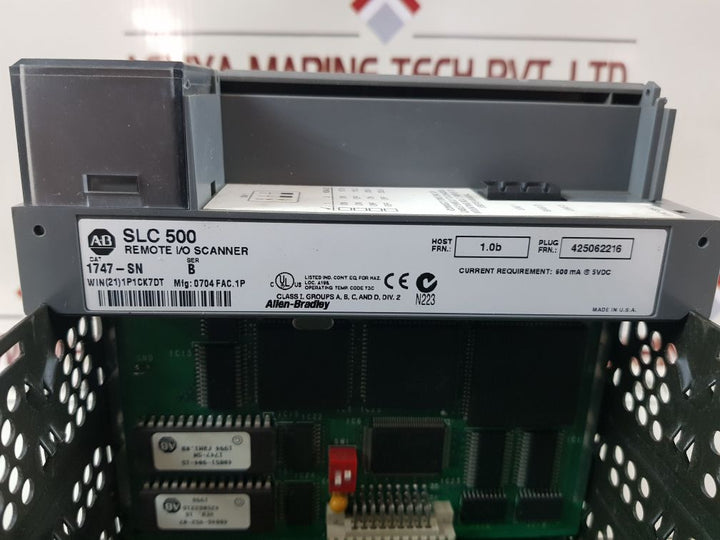 Allen-bradley 1746-p2,1747-sn,1746-ia16,1746-a13 13-slot rack