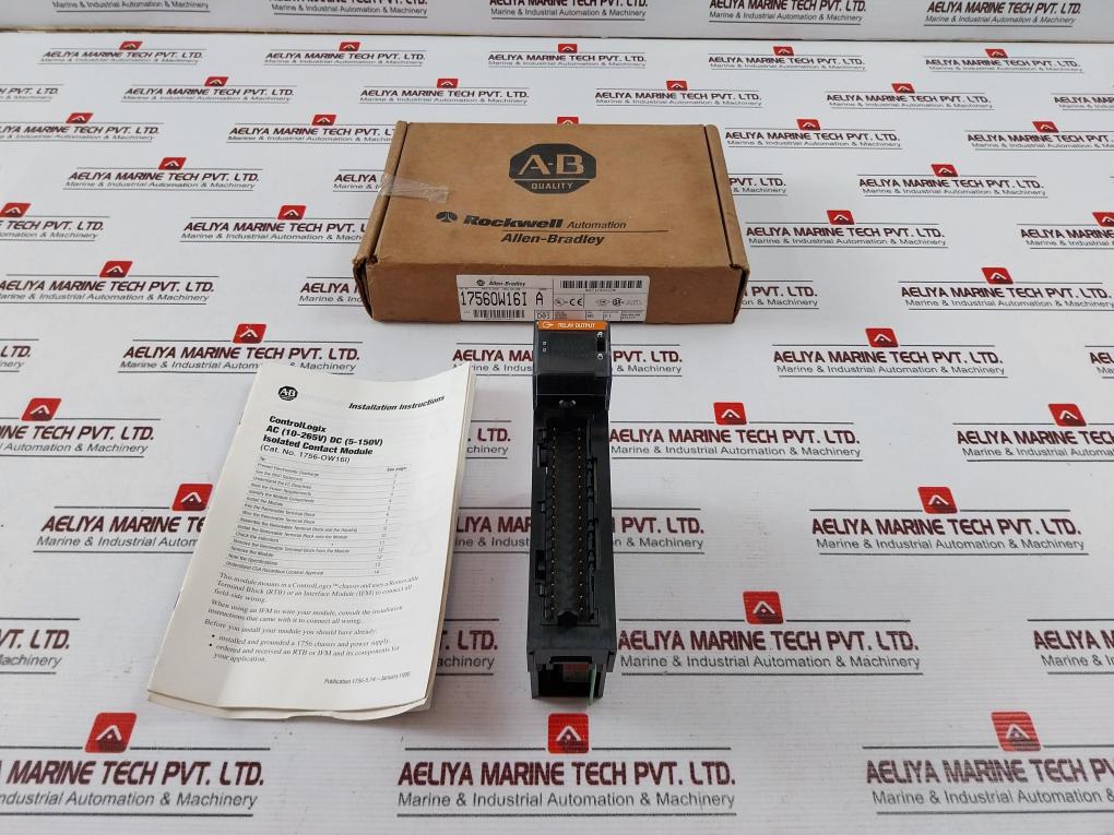 Allen-bradley 1756-ow16I Control Logix Isolated Contact Module