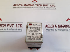Sunflame Fe-61R Flame-eye Relay With Base Ac100/110 P-628.P-621