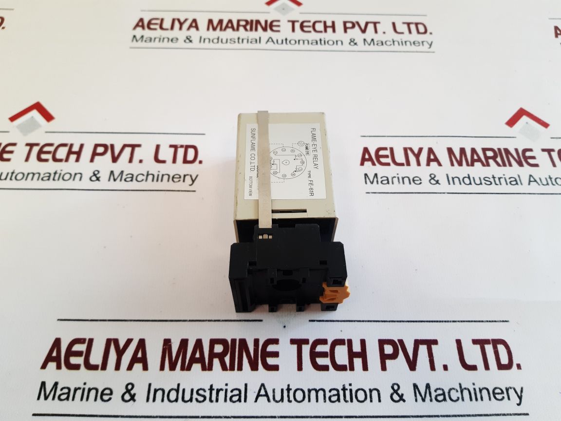 Sunflame Fe-61R Flame-eye Relay With Base Ac100/110 P-628.P-621