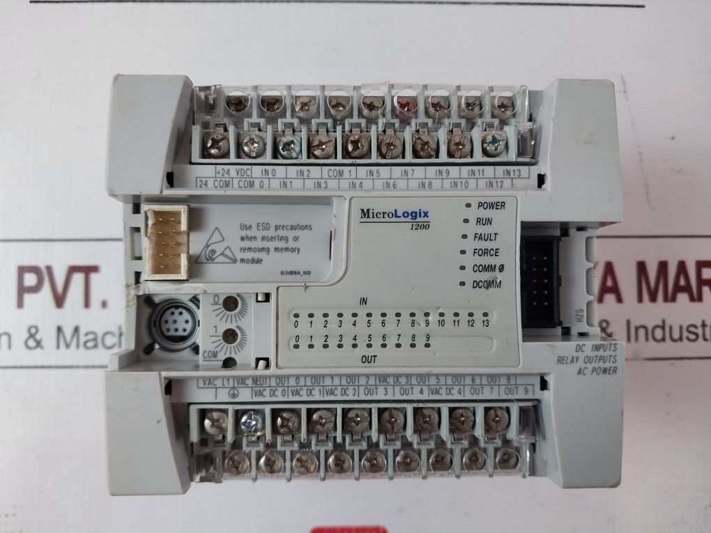 Allen-bradley 1762-l24Bwa Micrologix 1200 Controller Ser C Rev H