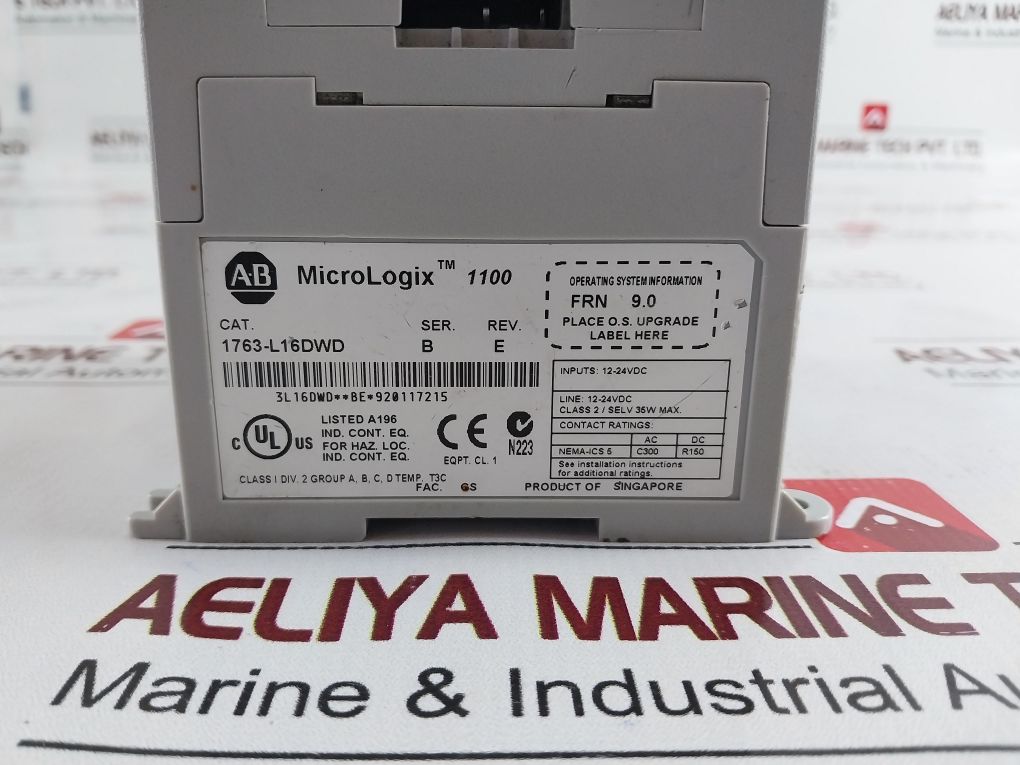 Allen-bradley 1763-l16Dwd Micrologix 1100 Controller