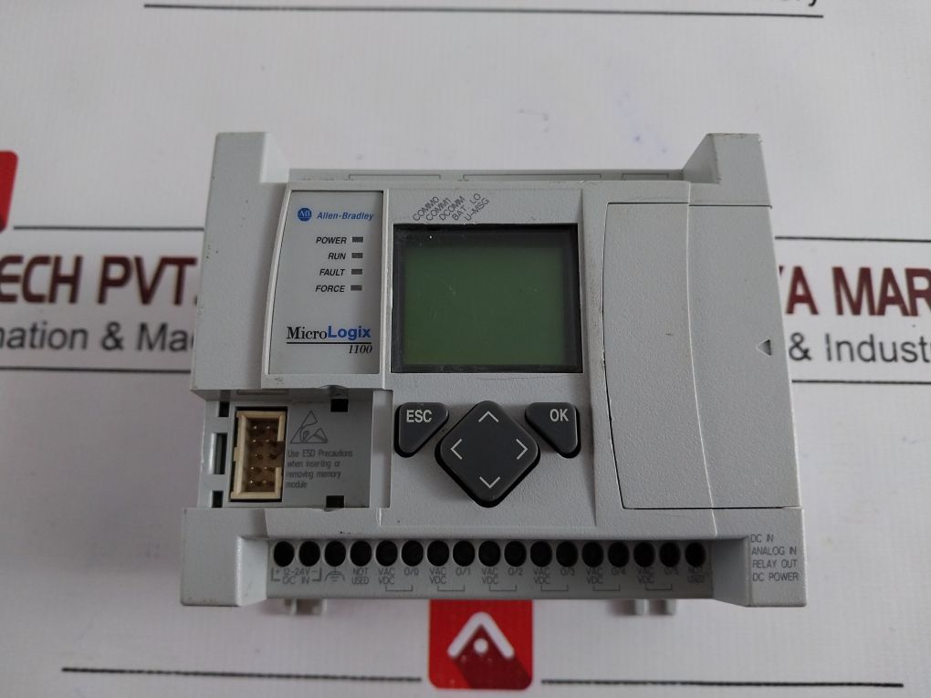 Allen-bradley 1763-l16Dwd Micrologix 1100 Controller