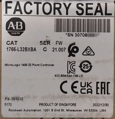 Allen-bradley 1766-l32Bxba
