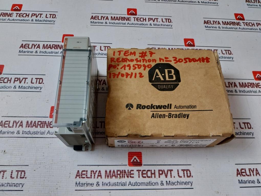 Allen-bradley 1769-if4 4 Channel Compact IO Analog Input Module Ser B