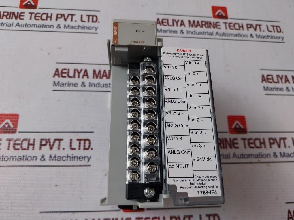 Allen-bradley 1769-if4 4 Channel Compact I/O Analog Input Module Ser B