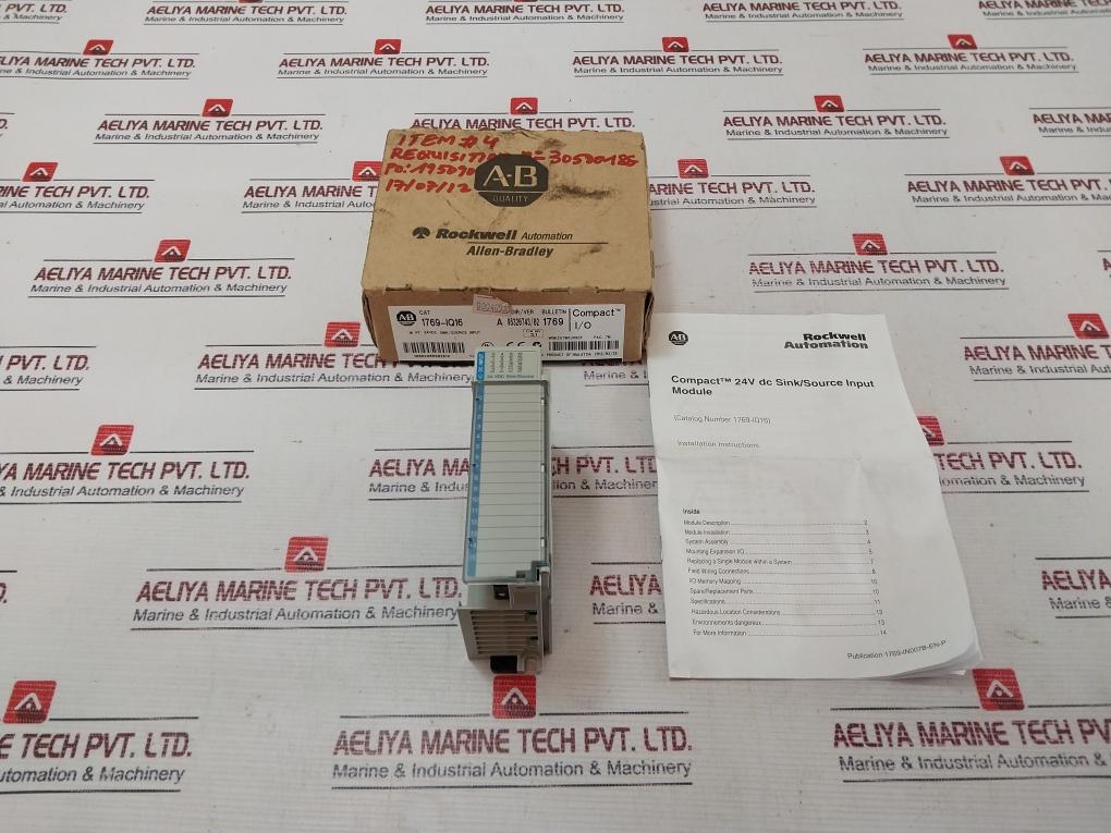 Allen-bradley 1769-iq16 Digital Input Module 10-30Vdc