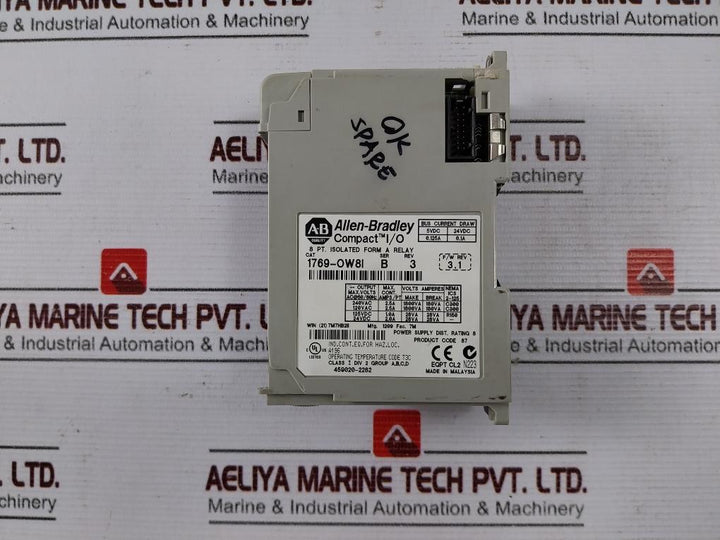 Allen-bradley 1769-ow8I Individually Isolated Ac/Dc Relay Output Module