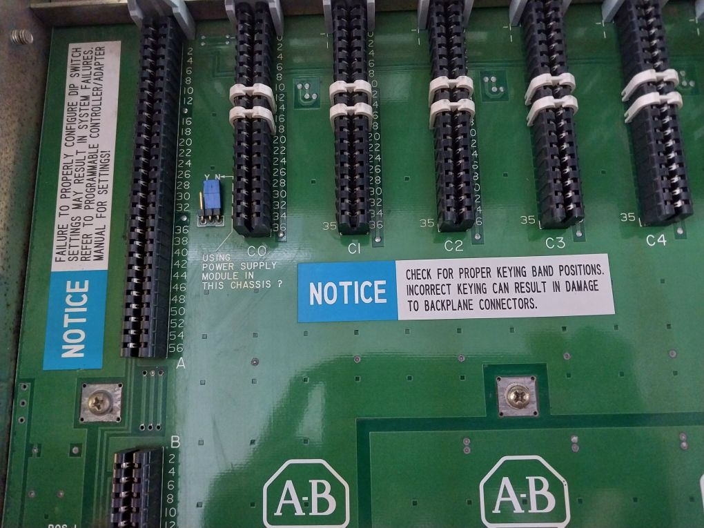 Allen-bradley 1771-a4B B 16 Slot I/O Chassis Power Supply