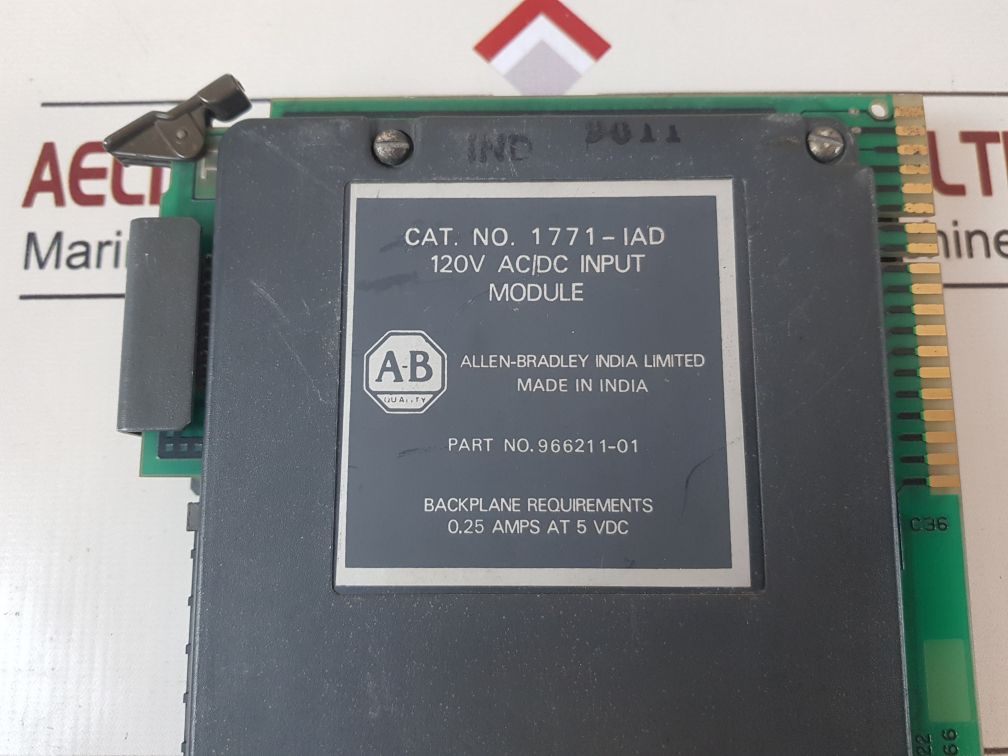 Allen-bradley 1771-iad Input Module