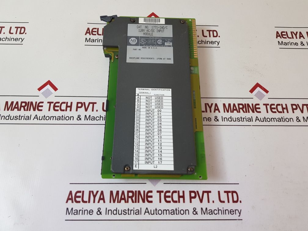 Allen-bradley 1771-iad/C Ac/Dc Input Module