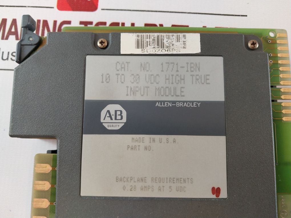 Allen-bradley 1771-ibn 10To30 Vdc High True Input Module