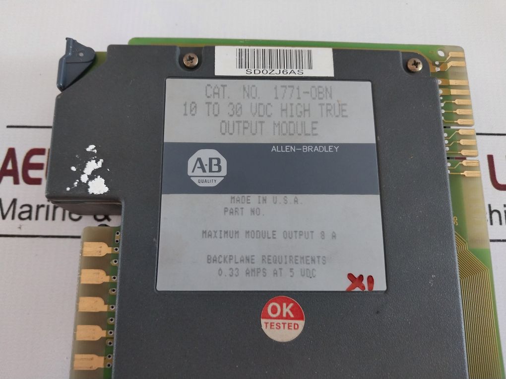 Allen-bradley 1771-obn High True Output Module 96133894 A01