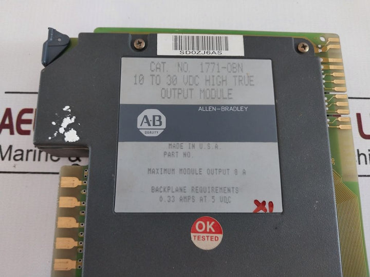 Allen-bradley 1771-obn High True Output Module 96133894 A01