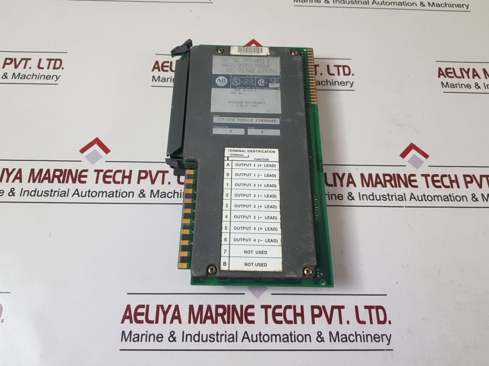 Allen-bradley 1771-ofe1 analog output module ser.b