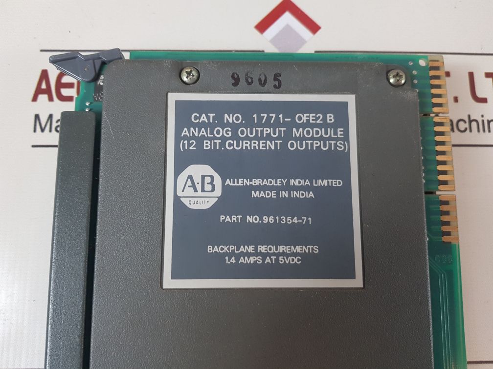 Allen-bradley 1771-ofe2 B Output Module