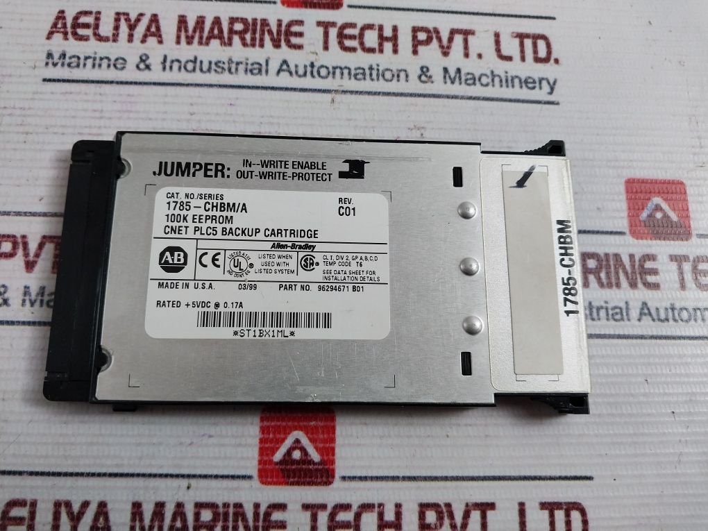 Allen-bradley 1785-chbm/A Cnet Plc5 Backup Cartridge 96294671 B01