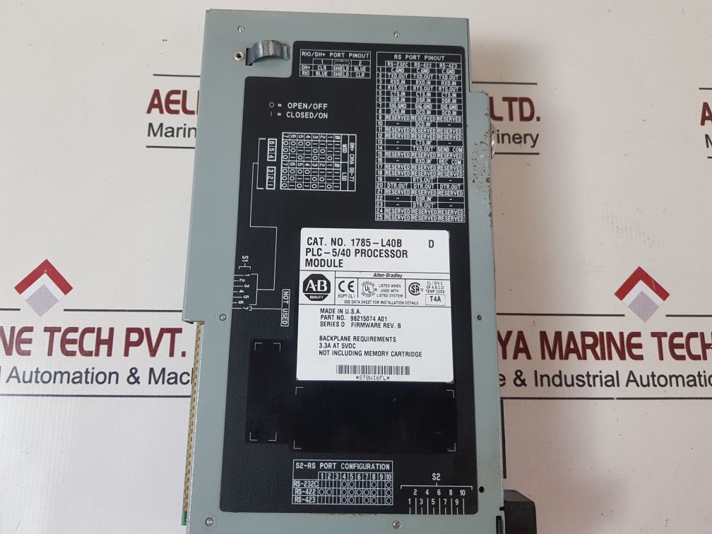 Allen-bradley 1785-l40B Controller