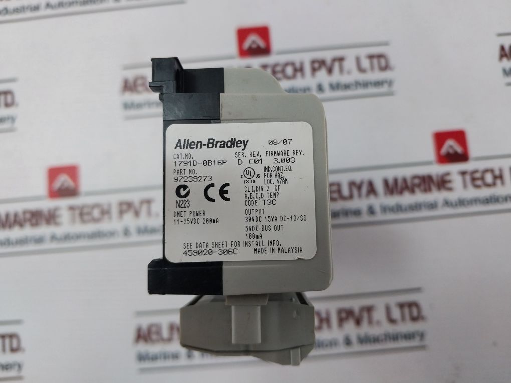 Allen-bradley 1791D-0B16P Compact Block I/O Module 97239273 Ser D