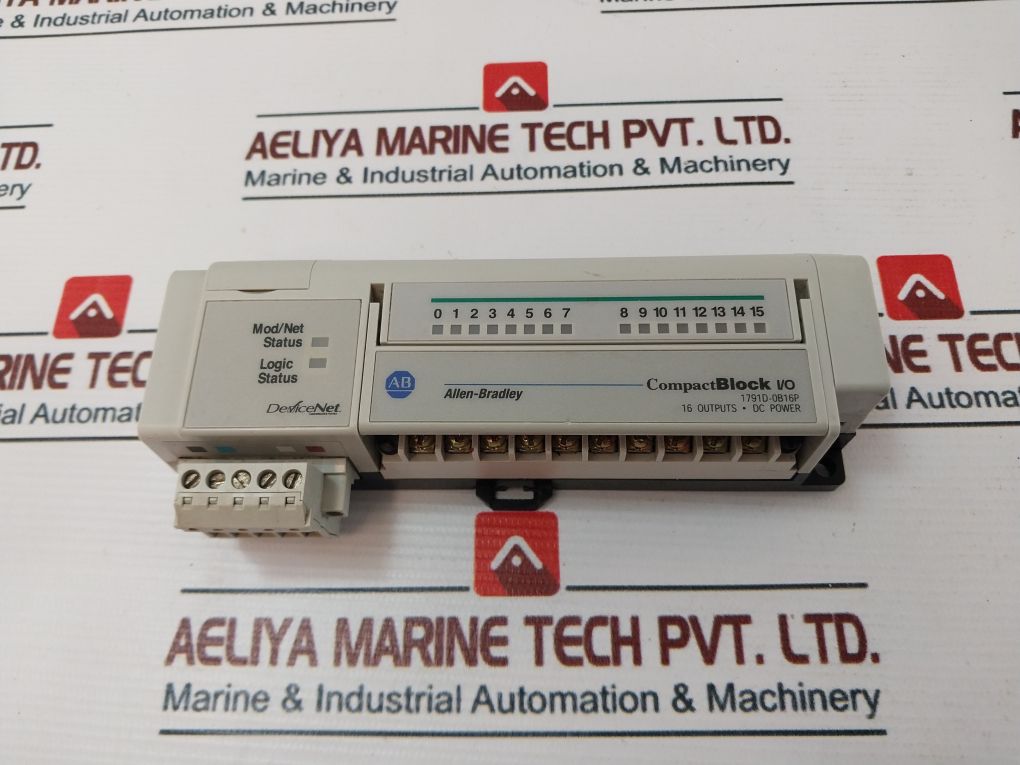 Allen-bradley 1791D-0B16P Compact Block I/O Module 97239273 Ser D