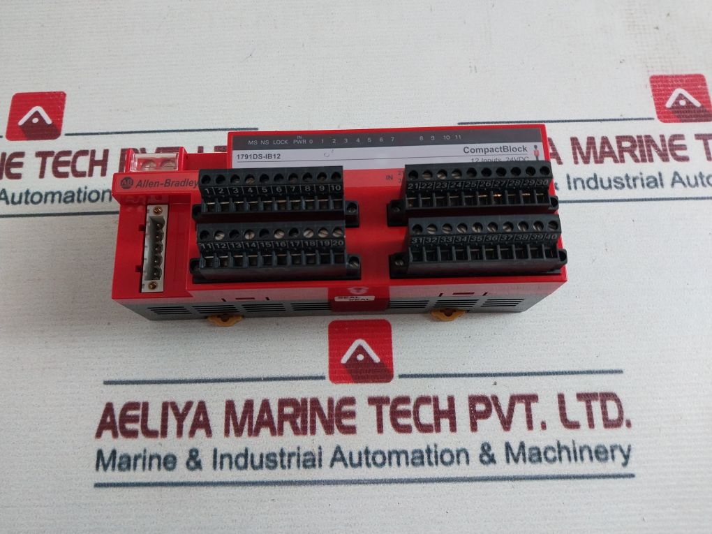 Allen-bradley 1791Ds-ib12 Compactblock Input Module Series A 24 Vdc 100 Ma