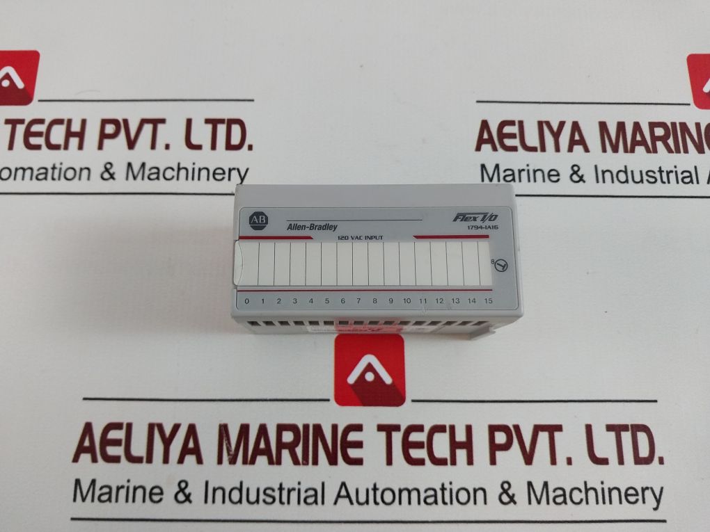 Allen-bradley 1794-ia16 Flex I/O Module 97284271 Ser.:A Rev.: B01