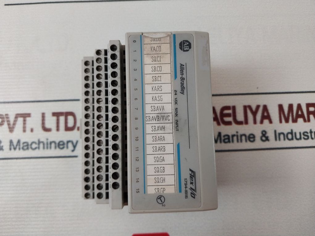 Allen-bradley Flex I/O 1794-ib16 Input Module 24 Vdc