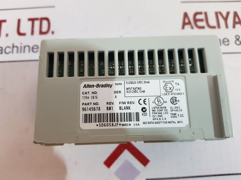 Allen-bradley 1794-ib16 Sink Input Unit 24Vdc 96145678