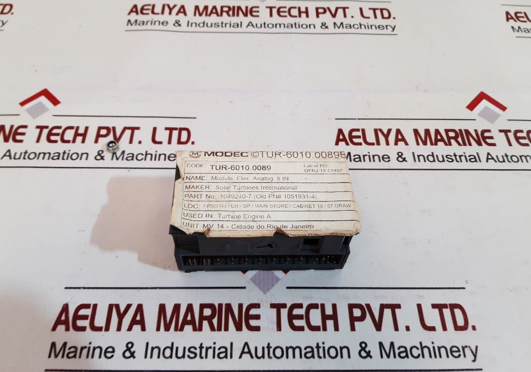 Allen-bradley Flex Xt 8 Point Analog Input Module 1794-ie8Xt