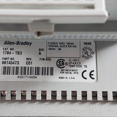 Allen-bradley 1794-tb3 Ser.:A Terminal Block,Base 96145473 Rev.: C01