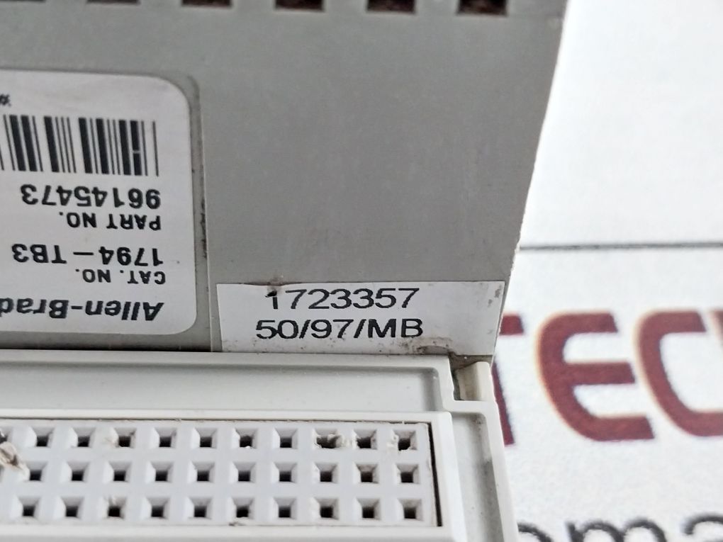 Allen-bradley 1794-tb3 Ser.:A Terminal Block,Base 96145473 Rev.: C01