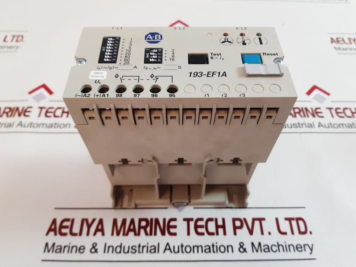 Allen-bradley 193-ef1A Electronic Motor Protection Relay