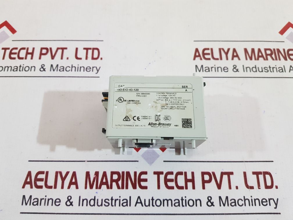 Allen-bradley 193-eio-43-120 Control Module
