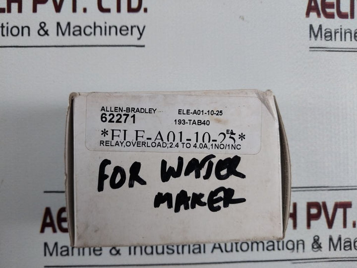 Allen-bradley 193-ta B40 Ser.A Thermal Overload Relay