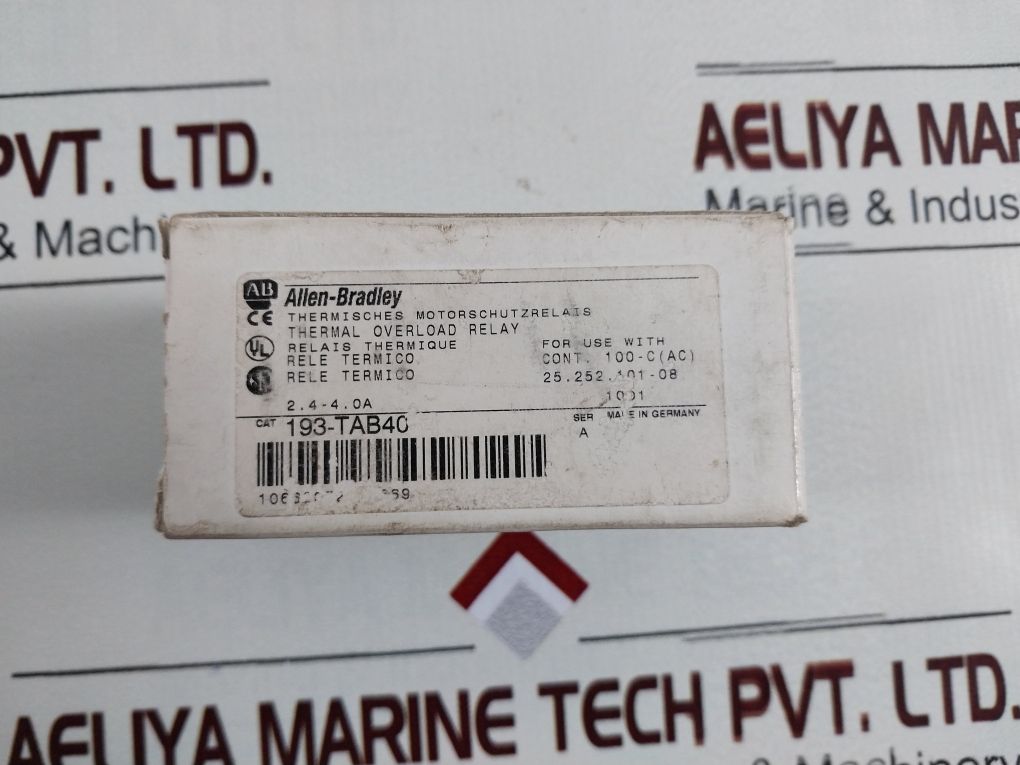 Allen-bradley 193-ta B40 Ser.A Thermal Overload Relay