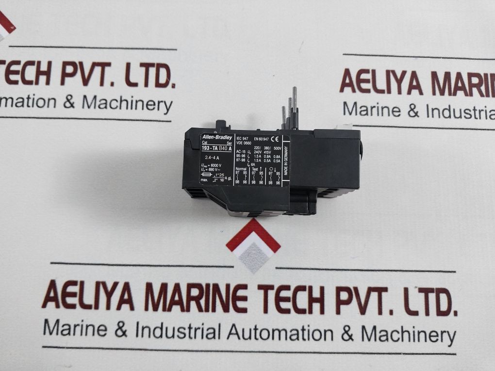 Allen-bradley 193-ta B40 Ser.A Thermal Overload Relay