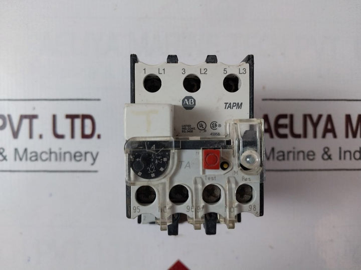 Allen-bradley 193-tab40 Overload Relay With Adapter