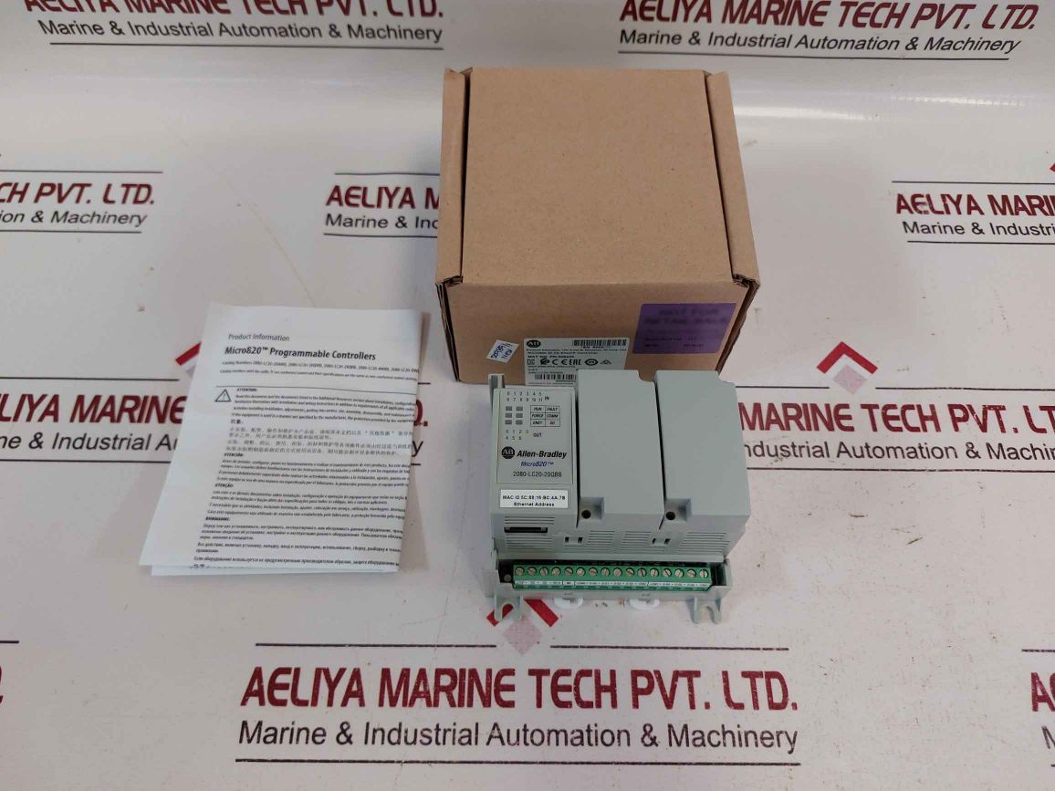 Micro820 Controller Allen-bradley 2080-lc20-20Qbb Micro820 Programmable Controllers Open ...