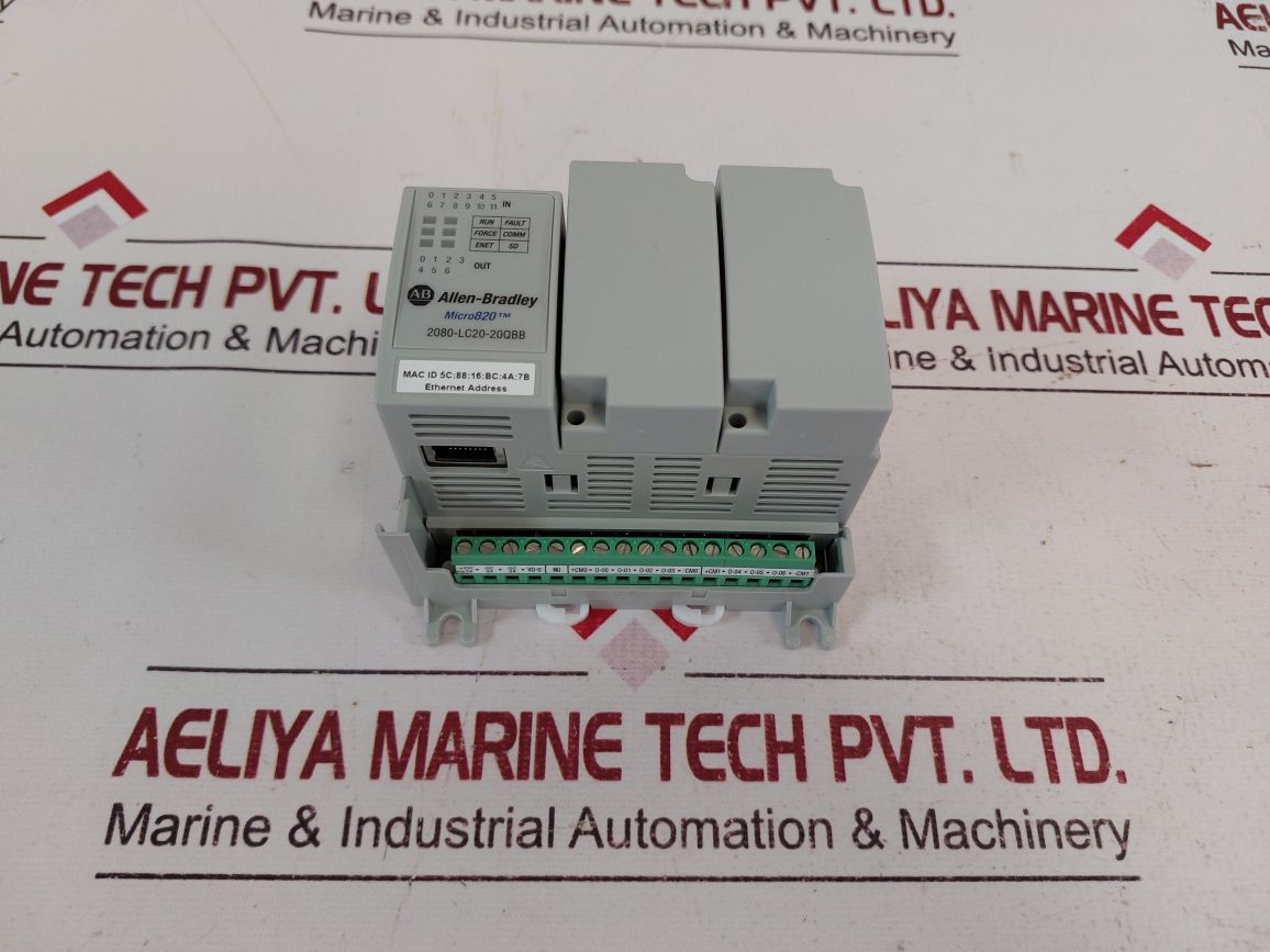 Allen-bradley 2080-lc20-20Qbb Micro820 Programmable Controllers Open Box