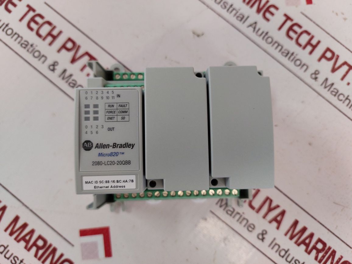 Allen-bradley 2080-lc20-20Qbb Micro820 Programmable Controllers Open Box