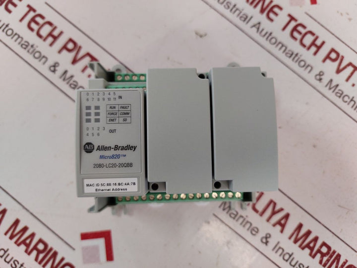 Allen-bradley 2080-lc20-20Qbb Micro820 Programmable Controllers Open Box