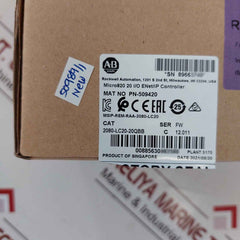 Allen-bradley 2080-lc20-20Qbb Micro820 Programmable Controllers Open Box