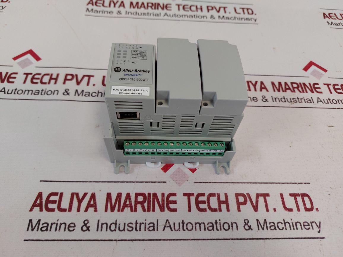 Allen-bradley 2080-lc20-20Qwb Micro820 Programmable Controllers Open Box