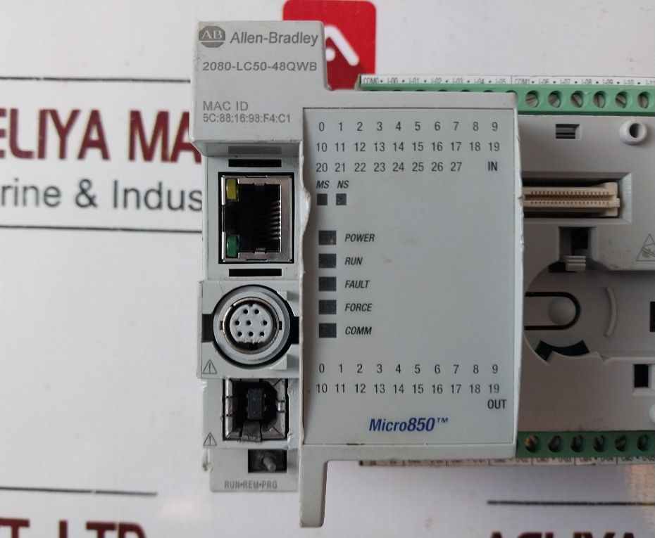 Allen-bradley 2080-lc50-48Qwb Micro850 Controller
