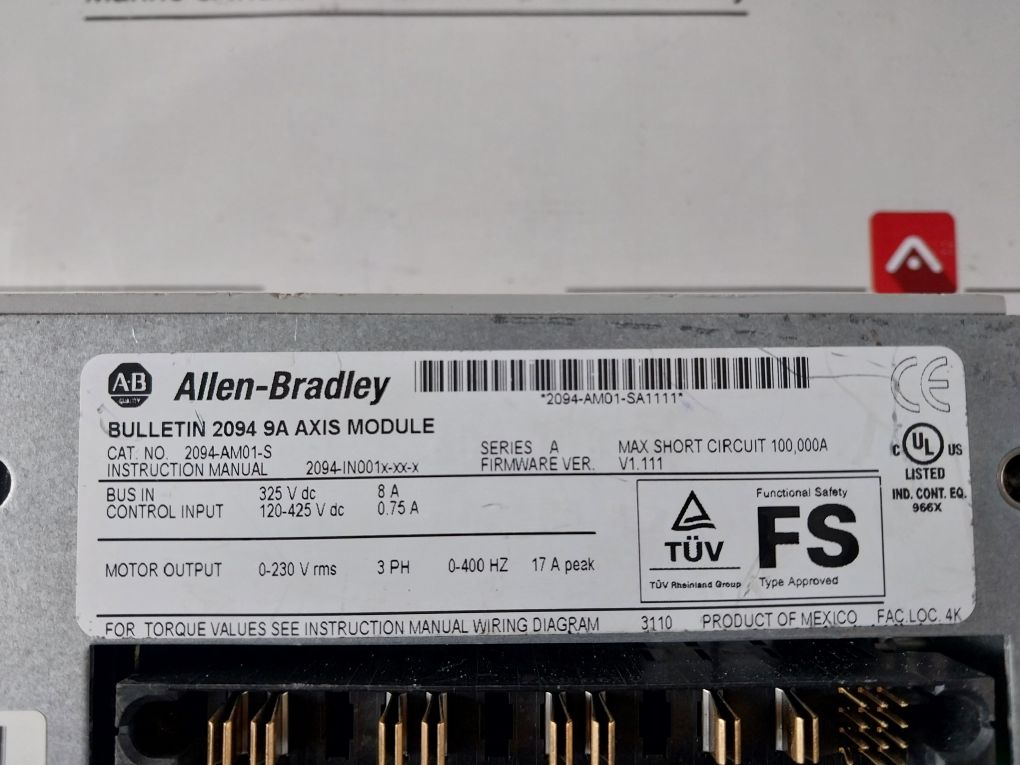 Allen-bradley 2094-am01-s Axis Module