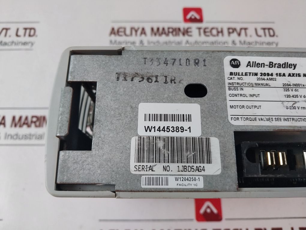 Allen-bradley 2094-am02 Kinetix 6000 Axis Module