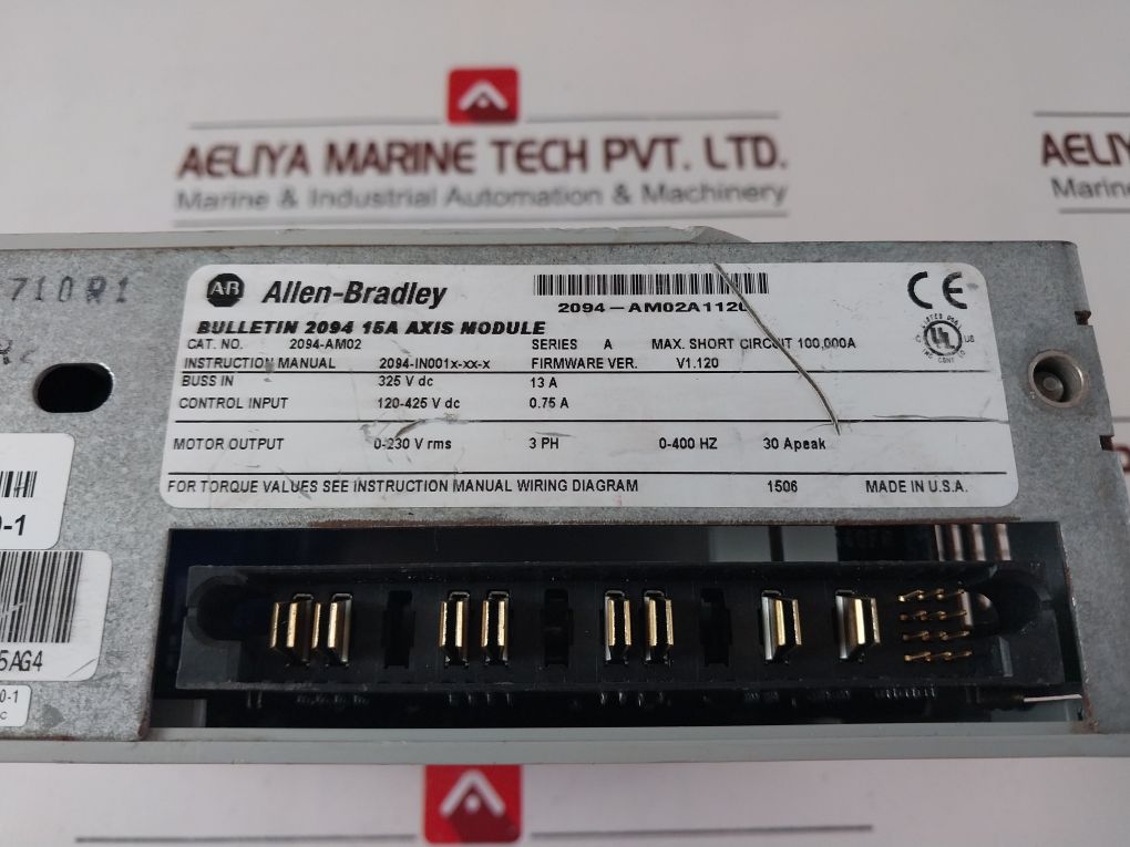 Allen-bradley 2094-am02 Kinetix 6000 Axis Module