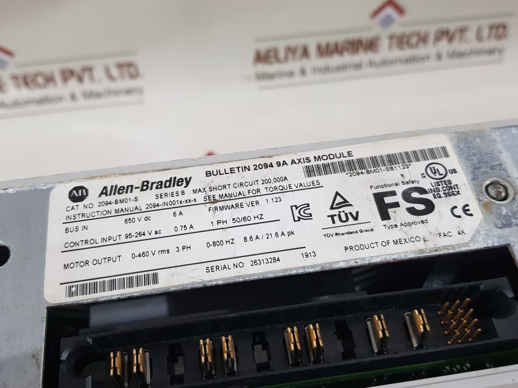 Allen-bradley 2094-bm01-s Bulletin 2094 9A Axis Module
