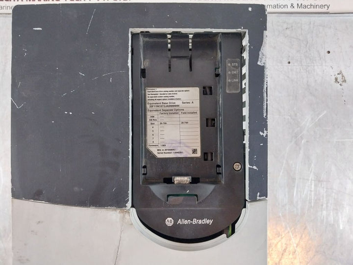 Allen-bradley 20F11Nc072Ja0Nnnnn Series: A Powerflex 753 Controller -not Working